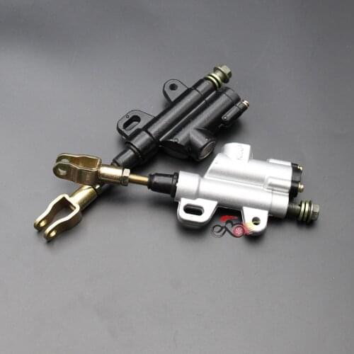 10mm Banjo Bolt Rear Hydraulic Brake Master Cylinder For 150cc 200cc 250cc PIT Dirt Bike ATV Quad