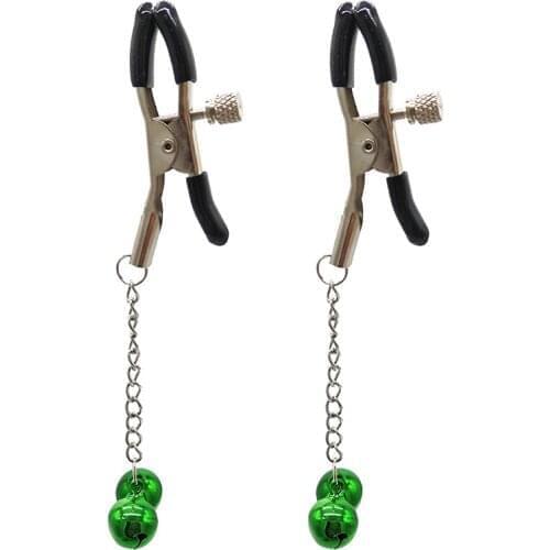 Nipple Clamps Nipple Metal Chain Clip Slaves Milk Clips Breast Stainless For Women