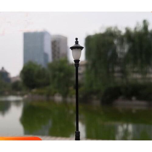 3PCS LED 1:87 HO Simulation Mini Garden Light Scale Train Model Miniature Building Sand Table Track Scene Layout Accessories