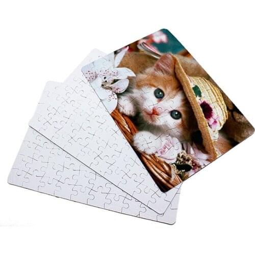 A4 Diy photo Thermal Transfer Paper Blank Dye Sublimation Printable Jigsaw Puzzle For Heat Press Machine Sublimate Create Unique