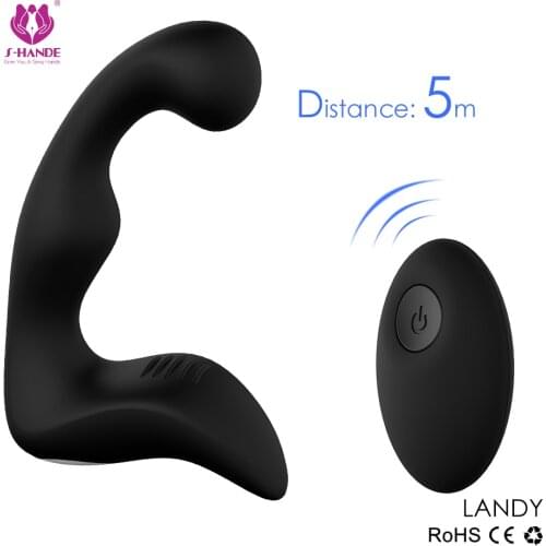 New 9 Speeds Remote Anal Plug Vibrator Prostate Massage Butt Anal Vibrating Male Masturbator Adult Sex Toys for Men Erotic Toys