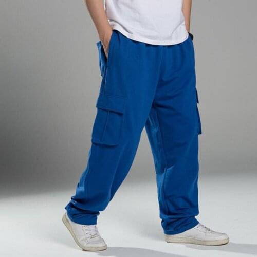 Mens Hip Hop Joggers Sweatpants Men Women Streetwear Cargo Pants Casual Straight Loose Baggy Trousers Mens Hiphop Clothing