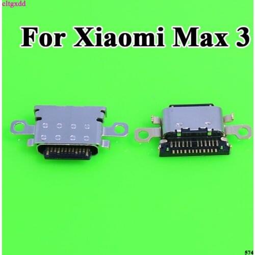 For Xiaomi MAX 3 max3 Micro USB Charger Charging jack Connector Socket charger Port Dock plug type c Repair Parts Replacement