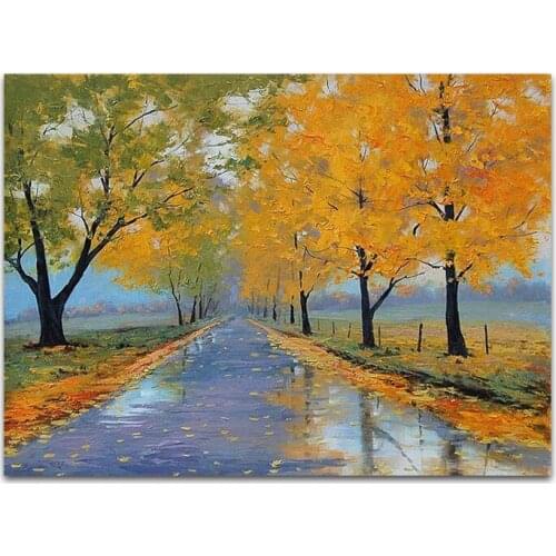 DONGMEI oil PAINTING hand-painted oil painting high quality landscape art painting pictures for living room DM-15102603