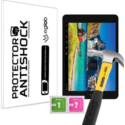 Screen protector Anti-Shock Anti-scratch Anti-Shatter compatible with Tablet Storex eZee Tab 785D12-S