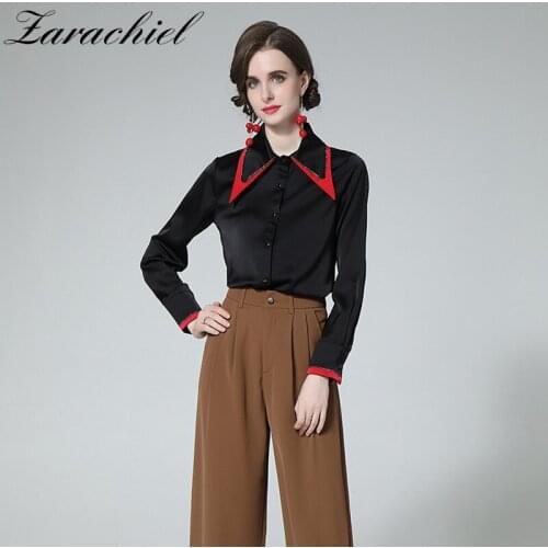 Блузки с цветами HAMALIEL China At AliExpress