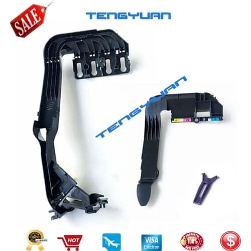 1set X Ink Tubes Covers DesignJet 500 510 800 ps printhed ink tubes upp cover low cover+lock C7769-60381 C7770-60286 C7770-60014