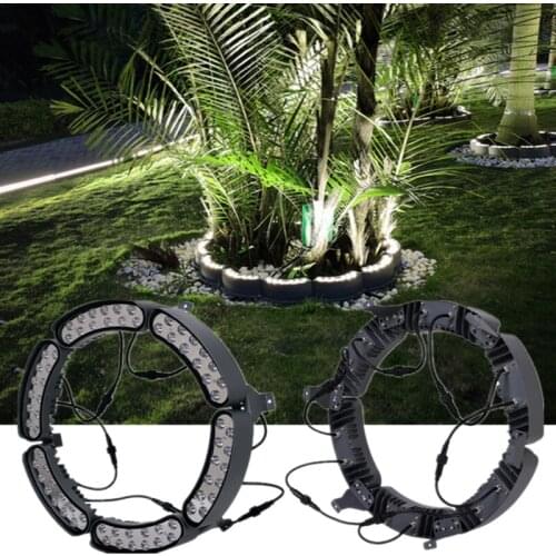 Landscape Lighting Pillar Light Colorful Courtyards Villas Residential Areas Outdoor Lamp Post Waterproof Led Underground Light