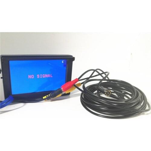 4.3 Inch 9MM Portable Water-proof IP66 AV Handheld Endoscope CMOS Borescope Inspection Tool CCTV Camera 5m