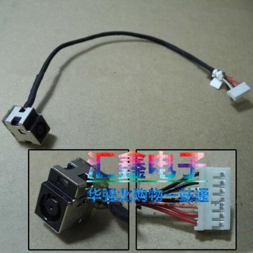 DC Power Jack with cable For HP TPN-F101 laptop DC-IN Flex Cable