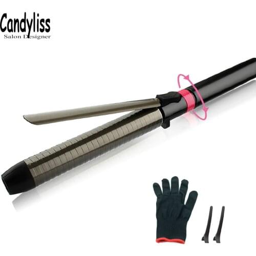 2018 Professional Salon Ceramic coating Curling Irons Hair Wand curler hair curling hair curler 360degree Rotating styling tools