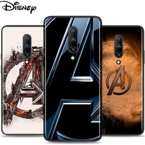 Silicone Cover Marvel Avengers Logo For OnePlus Nord N10 N100 8T 7T 6T 5T 8 7 6 Pro Plus 5G Phone Case Shell