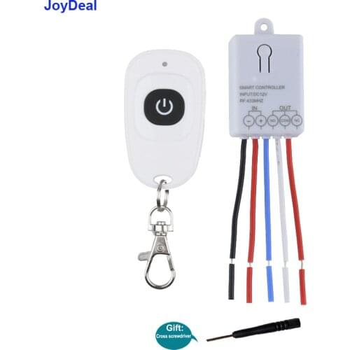 433 MHz Universal Wireless Remote Control Switch DC 12V 1CH Relay Receiver Module RF Transmitter For Electronic Lock Control DIY