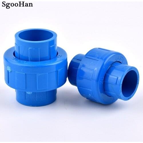 1~20pcs Inner Diameter 20~110mm PVC Pipe Union Connector Garden Irrigation Aquarium Fish Tank Tube Watering Adapter Fittings