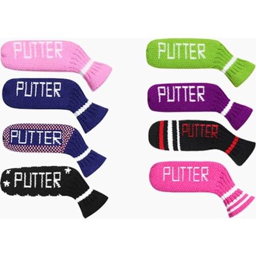 Golf irons Cover knitting colorful Ions Clubs Headcover Golf Headcover golf accessory