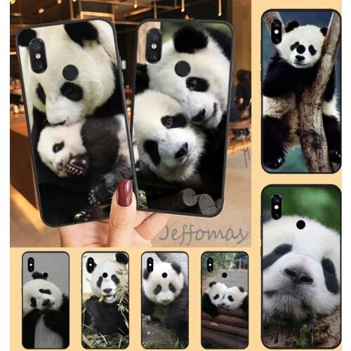 Panda Cute animals Phone Case For Xiaomi Redmi note 7 8 9 t max3 s 10 pro lite