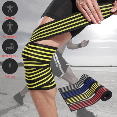 Four-sided elastic non-slip compression knee pads Elastic breathable strength enhances joint support knee pads