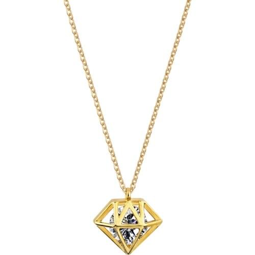 Crystal Pendants & Necklaces Charm Womens Fashion Wedding Jewelry Stainless Steel Chain Choker Necklace Charm Bridesmaid Gifts