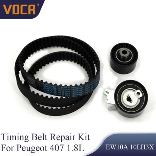 VOCR EW10A 10LH3X EW12J4 Engine Timing Belt Repair Tensioner Kits For Citroen C4 Picasso 2.0L 2007-2013 Car Accessories