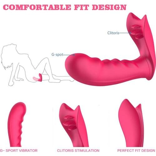 Wearable Dildo Vibrators G Spot Clitoris Stimulator Sex Toys for Women Wireless Remote Conrol 10 Speeds Female Masturbators