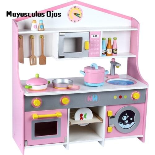 New Childrens Simulation Japanese Kitchen B Models House Gas Stoves Kindergarten Playground Configuration Toys