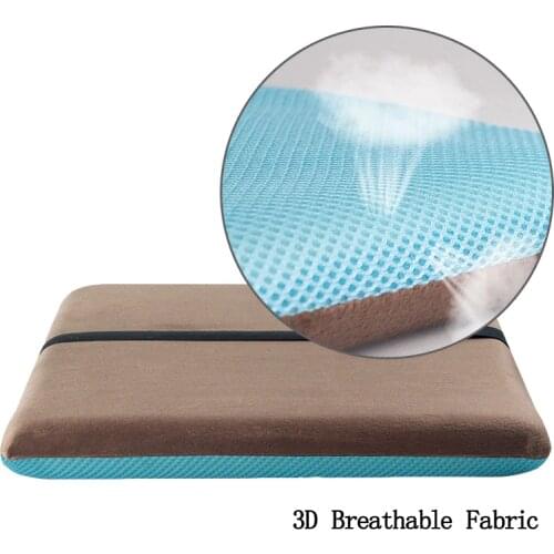 2017 New Memory Foam Lumbar Pain Relief Cushion Office Chair Cushion Coccyx Orthopedic Chair Seat Cushion 4 Colors available