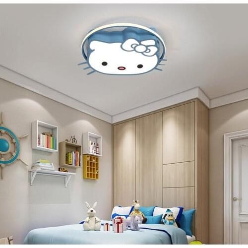Simple modern new bedroom light room light creative personality cartoon animal children light kindergarten ceiling light