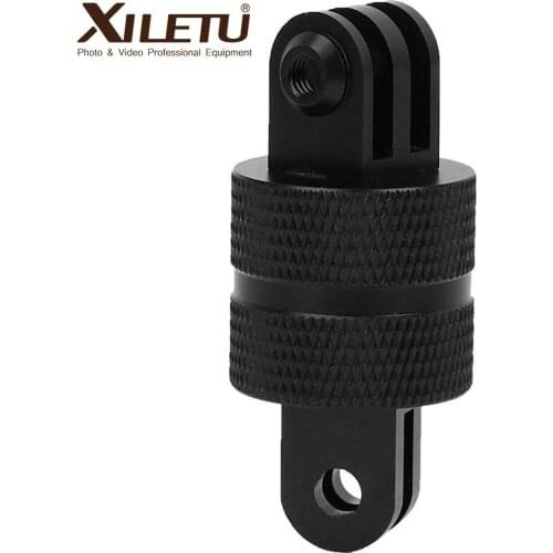 XILETU G7 Camera Swivel Pivot Arm Mount, 360 Degree Rotating Aluminum Swivel Arm Adapter for GoPro Hero 6/5/4/7