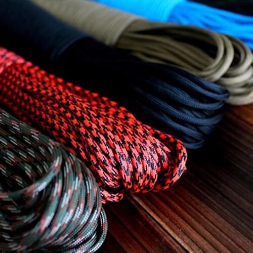 31m 7 Strands Cord Lanyard Rope Outdoor Climbing Camping Survival Equipment Survival Cord