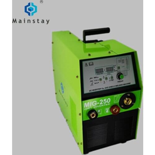 Mig 250 welder co2 welding machines MIG MAG MMA DC inverter IGBT 220V 15KG wire feeder for mig soldadora
