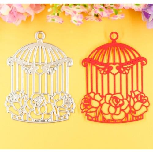 YLCD038 Birdcage Metal Cutting Dies For Scrapbooking Stencils DIY Cards Album Decoration Embossing Folder Die Cutter Template