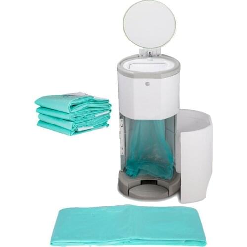 3Pcs Refill Pack Biodegradable Baby Diaper Garbage Bags For 16L Trash Bucket Replacement Liners Garbage Bag For Home And Kitchen