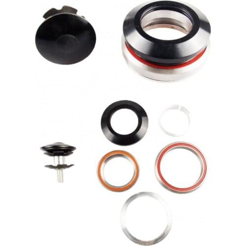 42-52mm Road Bicycle Built-in Concealed Tapered Straight Tube Bearing Headset caixa de direção bike mtb rodamientos bicicleta