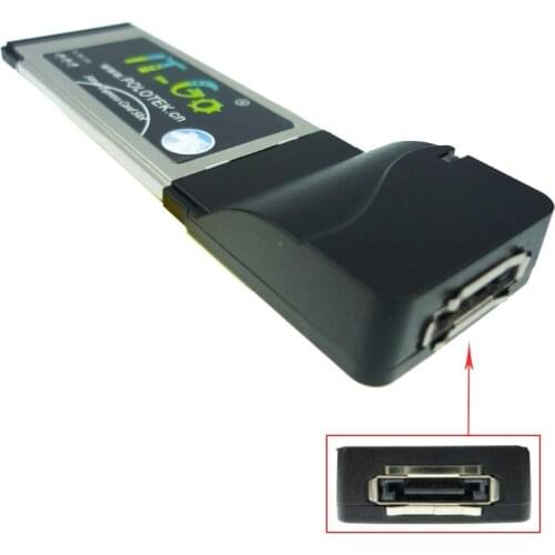 IT-GO Expresscard 34 to eSATA Adapter Express Card 34MM To 1Port eSATA Converter