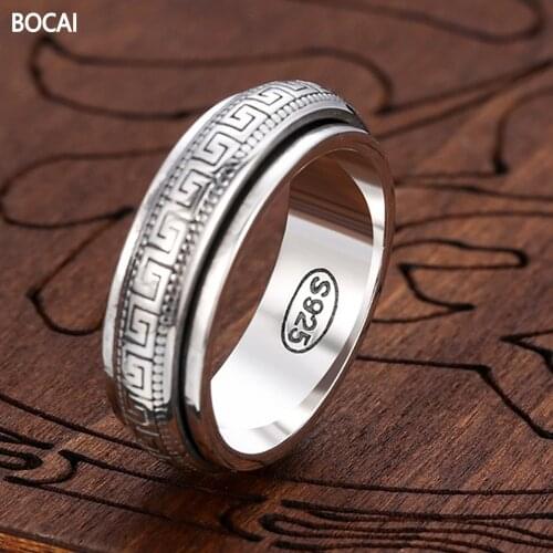 Большие кольца BOCAI China At AliExpress