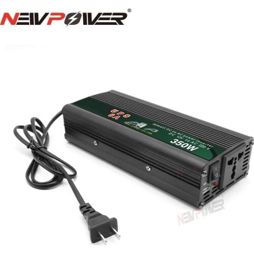 350W Inverter, Input 12V TO 220V 110V Max 600W UPS function, high quality Modified sine wave charging inverter