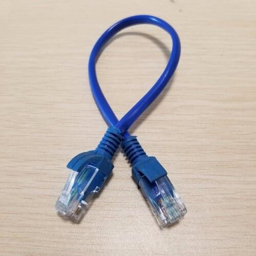 New 20cm RJ-45 RJ45 Male to Male CAT5 Ethernet Network Short Cable