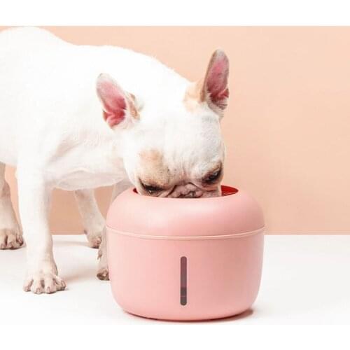 2.5L Pet Cat Fountain Drinking Automatic Cat Fountain Water Drinking Feeder Dogs Cats Water Dispenser Drinking Bowl Electric USB