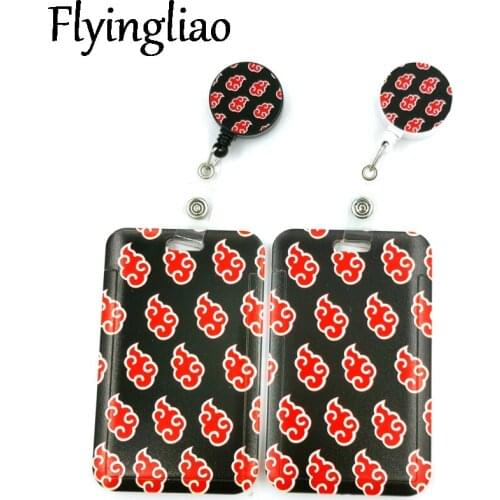 Clouds Cute Credit Card Cover Lanyard Bags Retractable Badge Reel Student Nurse Exhibition Enfermera Name Clips Card ID Card