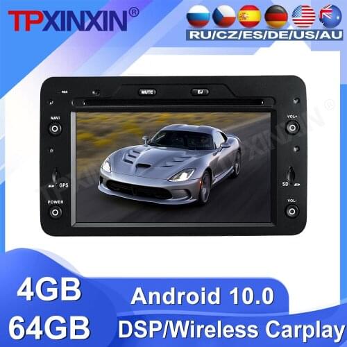 64G For Alfa Romeo Spider 2006 Android 9.0 Car Stereo Radio Tape Recorder video Multimedia Player GPS Navigation HD Screen