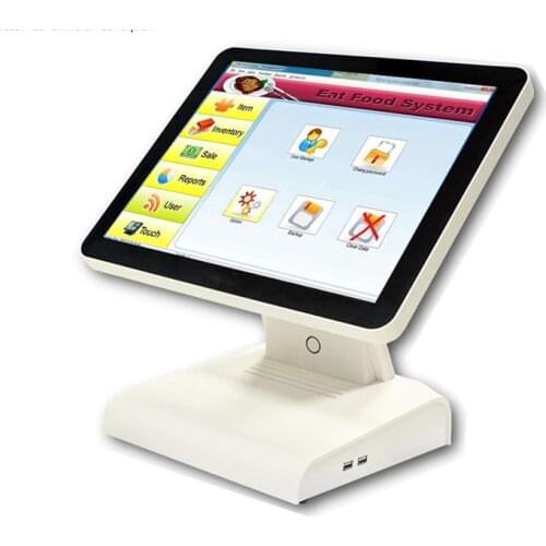 PC EPOS desktop 15 inch touch screen hot sale pos terminal hardware restaurant retail pos system cash register