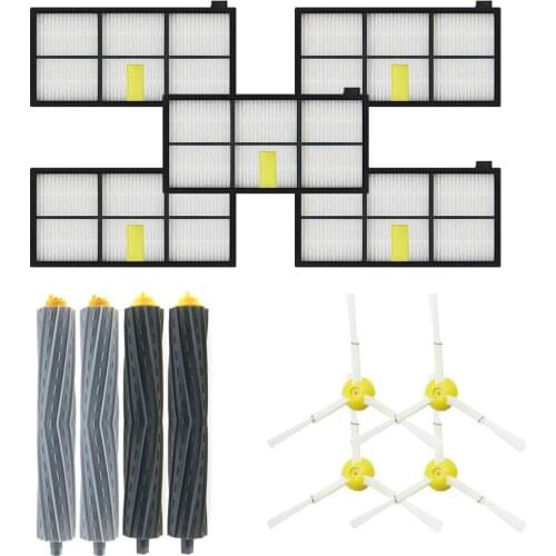 New Debris Extractor brush,HEPA Filter,Side Brush Kit For iRobot Roomba 800 870 880 980 vacuum cleaner Accessories parts