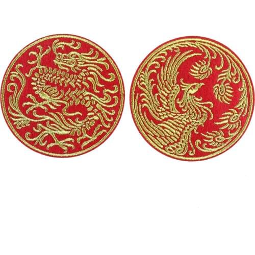 New Bird Peacock Embroidery Dragon Patches for Clothing Sew on Sticker Patches Sewing Accessories Clothes Jeans Decoration