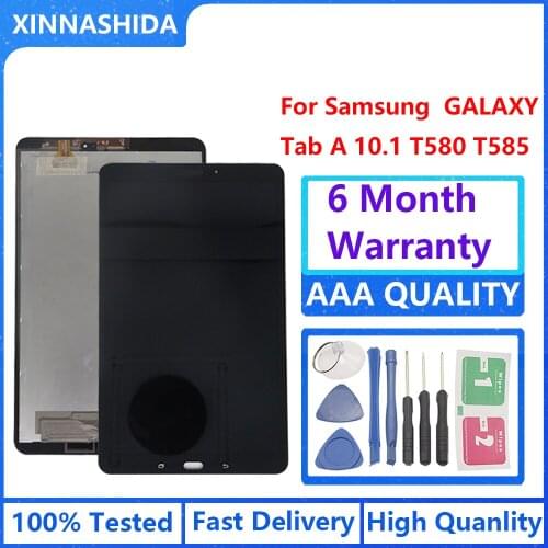New LCD For Samsung Galaxy Tab A SM-T580 SM-T585 T580 T585 LCD Display Touch Screen Digitizer Assembly