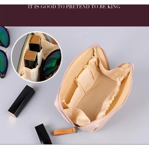 1 Pc Korean Style Solid Cosmetic Bag Women Bow Tie Makeup Bag Waterproof Travel Neceser Wash Bag Case Bag Organizer