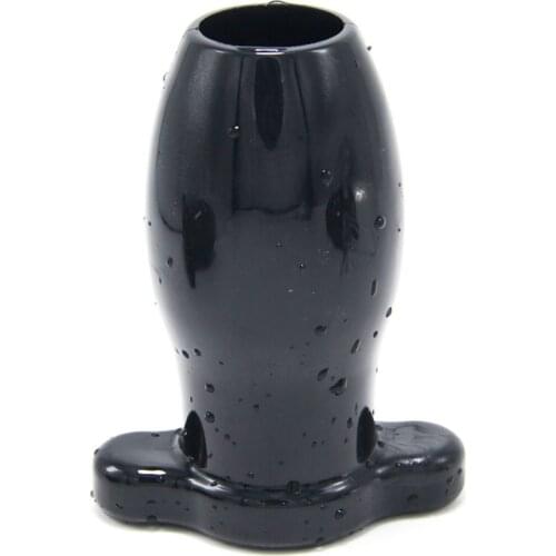 Hollow Butt Plug Manual Adult Sex Toy Cleaning Masturbating Stimulator for Women Men Couples