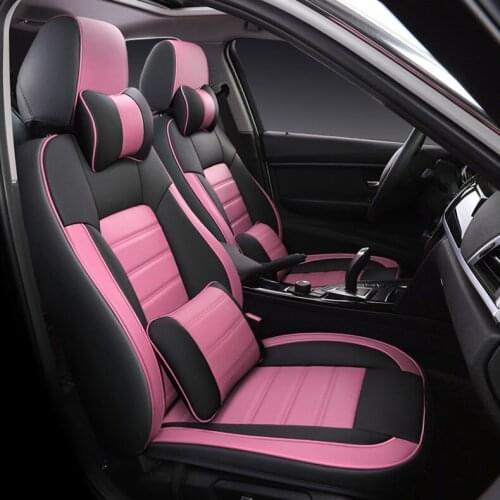 Custom car Seat Cover leather for Mazda CX-5 CX-7 3 6 ATENZA Acura ILX RDX RL TL Jaguar XE XJ XF XJL car accessories car styling