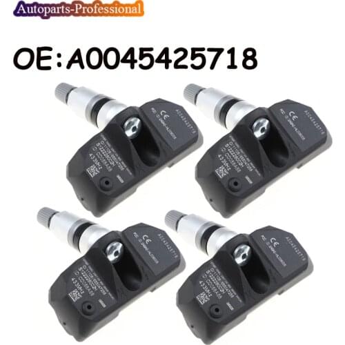 4 pcs/lot Car accessories For Mercedes Benz A0045425718 0045425718 0045429818 TPMS Tire Pressure Monitor System Sensor 433MHz