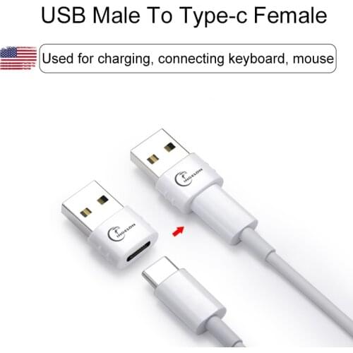 USB C OTG Female To USB Male Adapter Type C Charger Cable Adapter for Notebook Pc Audio Signal Charging Data Transfer Connecto