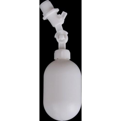 1x Adjustable Mini Plastic Float Valve Ball Aquarium Control Safety Check Switch for Water Tower Tank RO DI Reverse Auto Fill